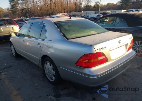 2003 Lexus Ls 430 from USA, damaged, VIN JTHBN30F430101416